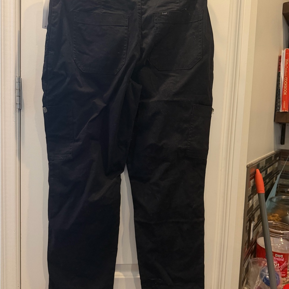 Lee Ultra Lux Comfort With Flex to go Utility pant. Black. Size 12 NWT - Picture 2 of 4